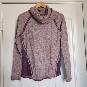Kuhl Womens Nova Cowl Neck Sweater Pullover Purple Medium